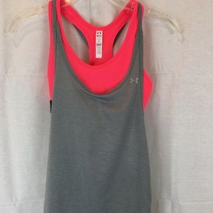Under Armour  running tank with sports bra